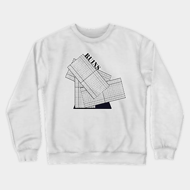 Ruins Crewneck Sweatshirt by momomoma